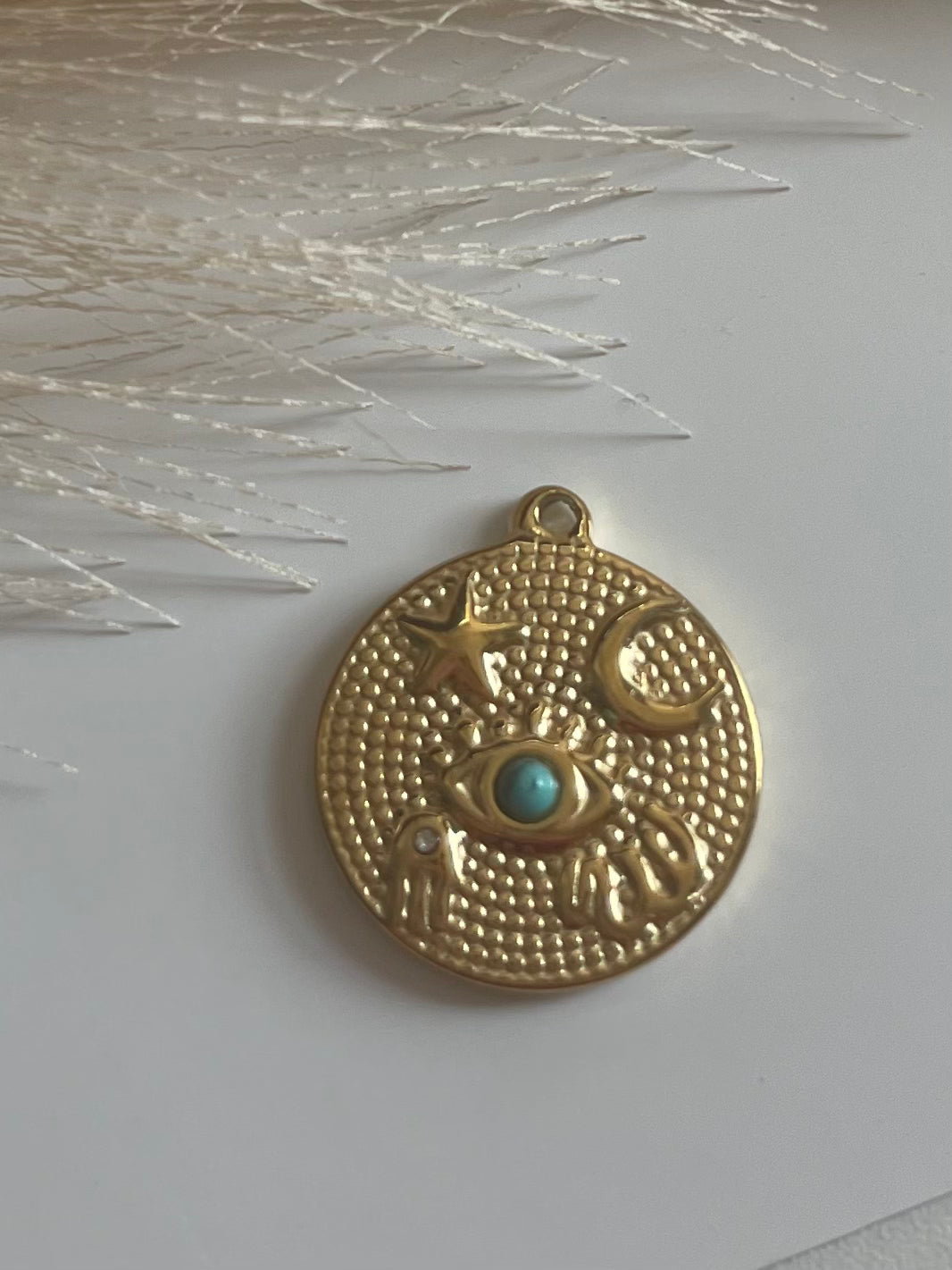 Evil Eye/hamsa hand charm