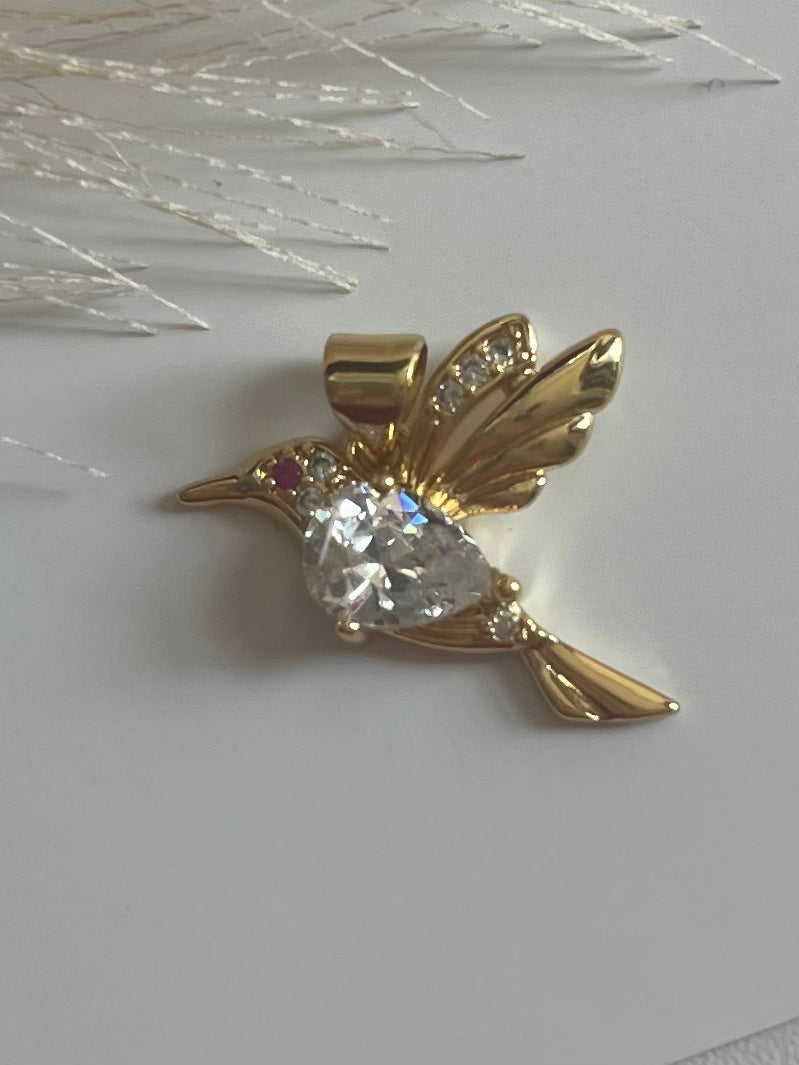 Hummingbird/ colibrí charm