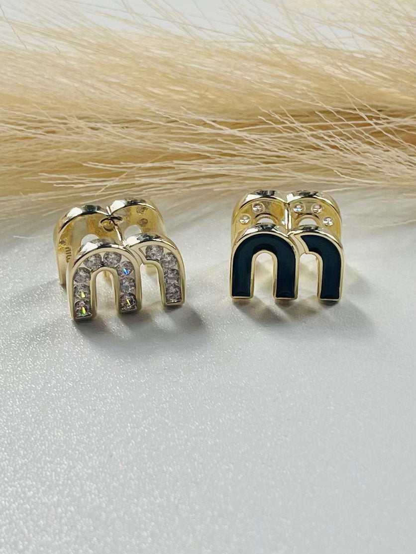 MiMi Double sided stud Earrings