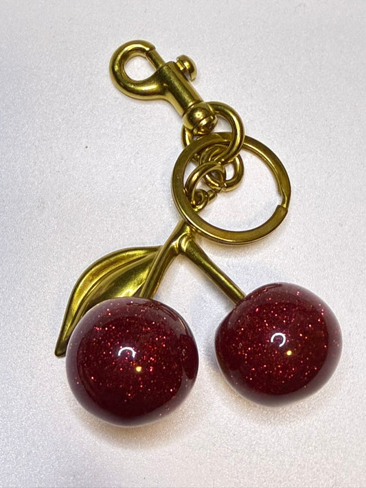 Cherries Bag Charm
