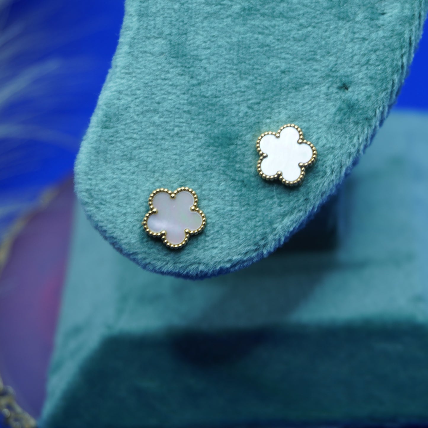 Cleef Flower Studs