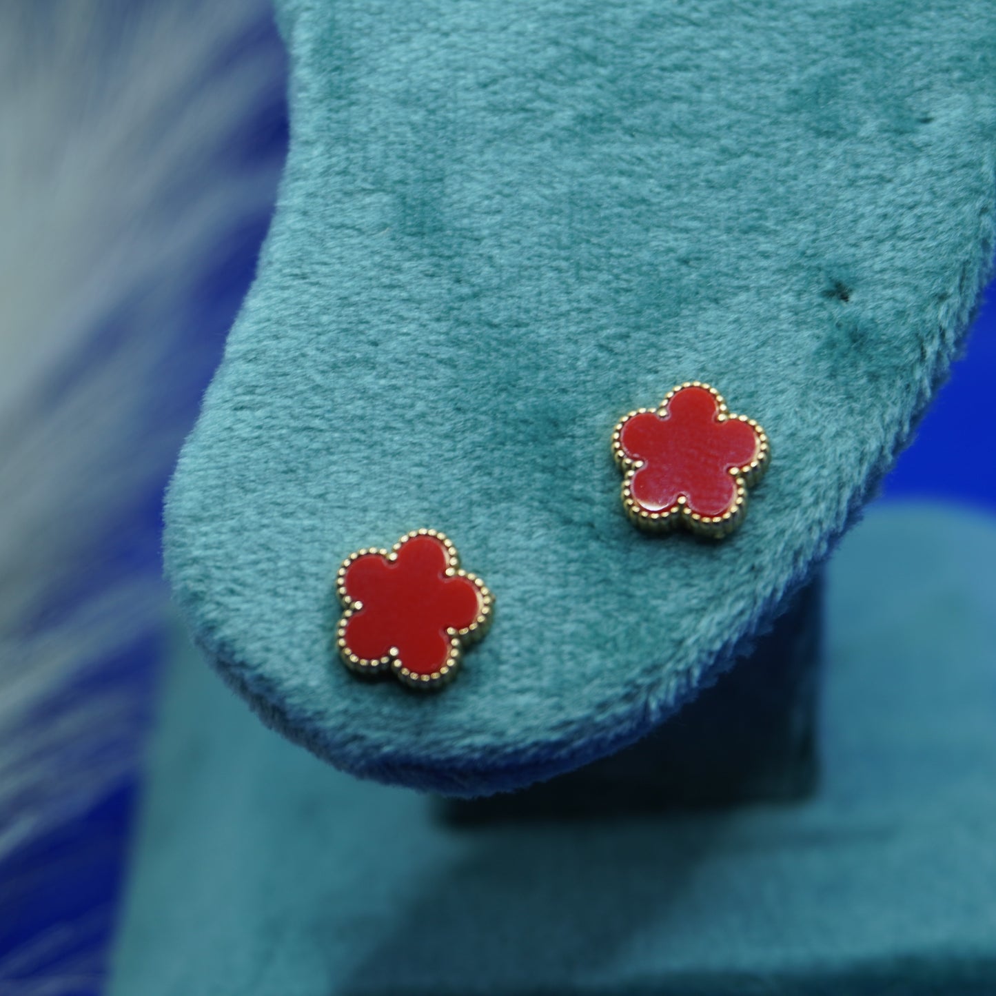 Cleef Flower Studs