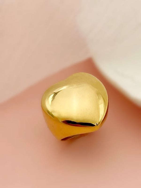 Chunky Heart Ring