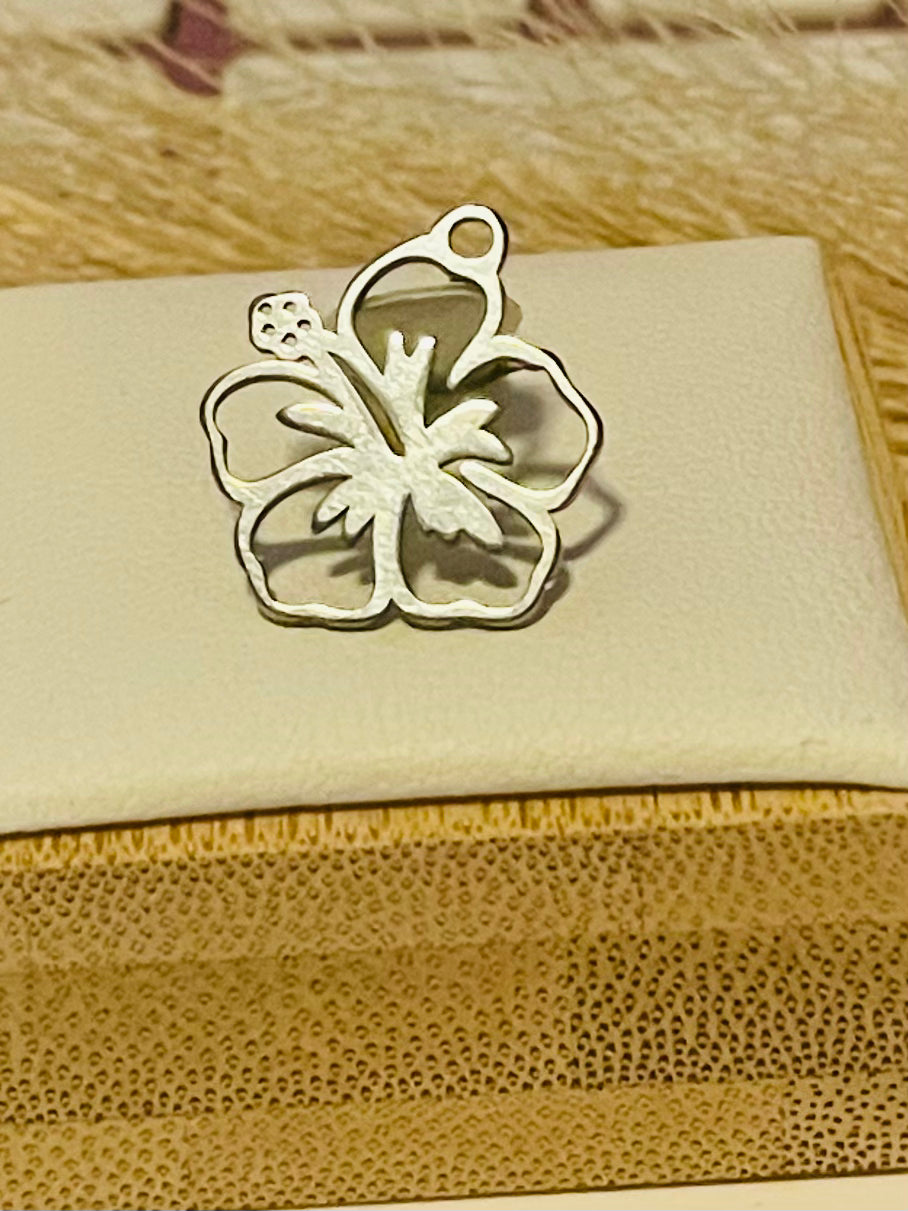 Puerto Rico Amapola Flower charm