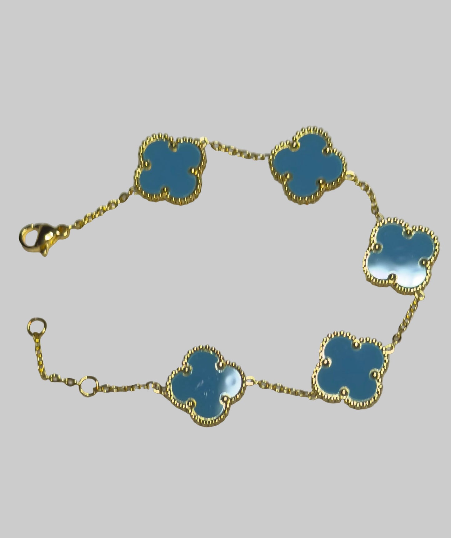 Clover Bracelet Blue