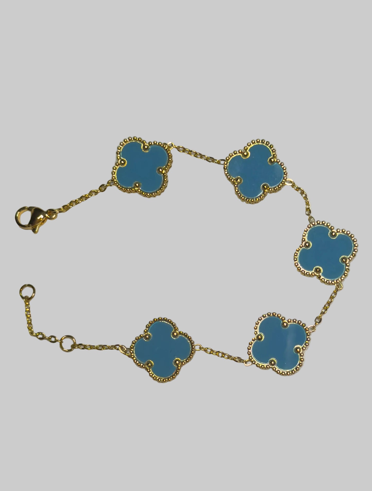 Clover Bracelet Blue